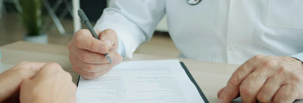 Business chart showing financial growth